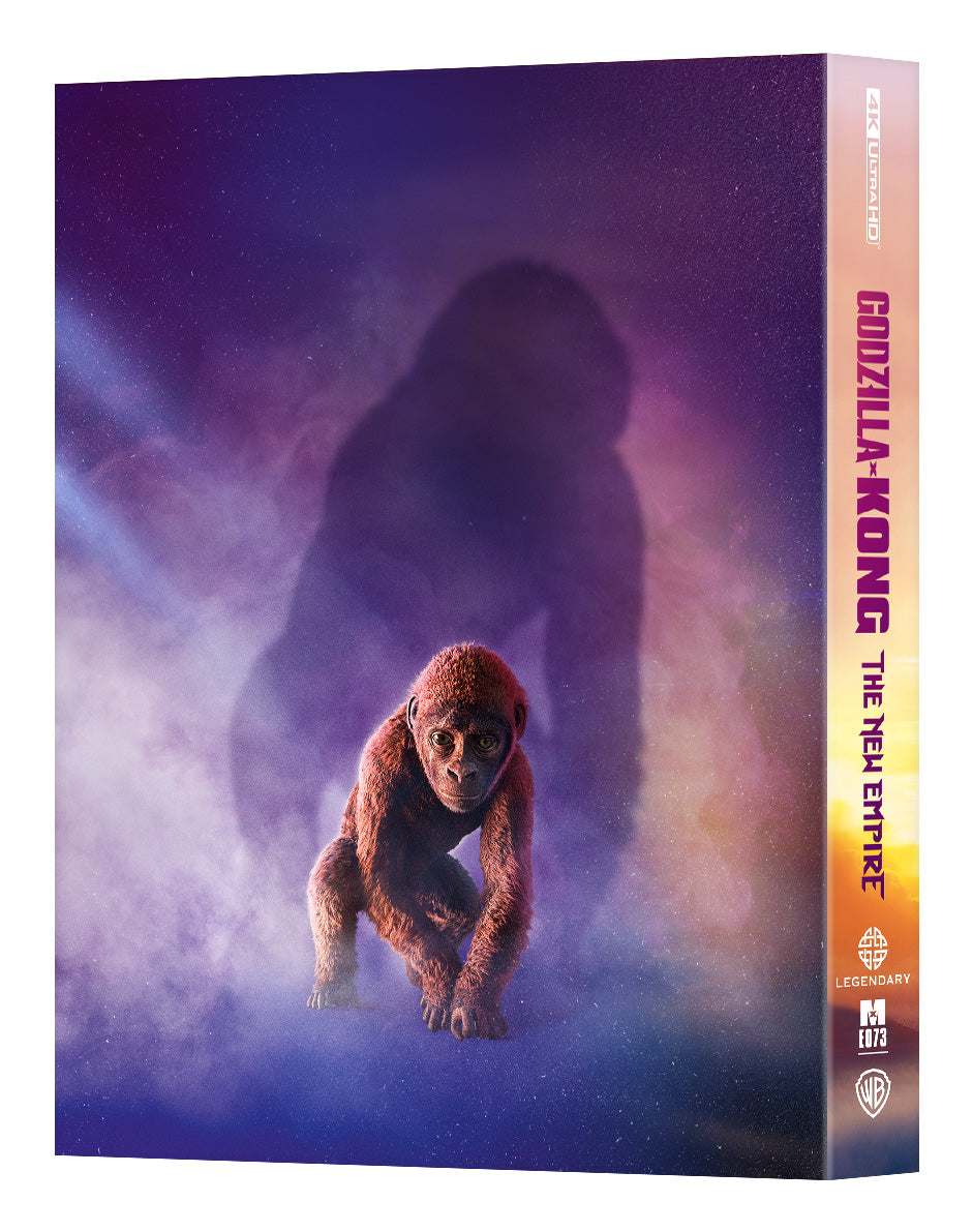 Godzilla x Kong : Le Nouvel Empire 4K UHD Steelbook Manta Lab Exclusive ME#73 Double Lenticulaire Full Slip B