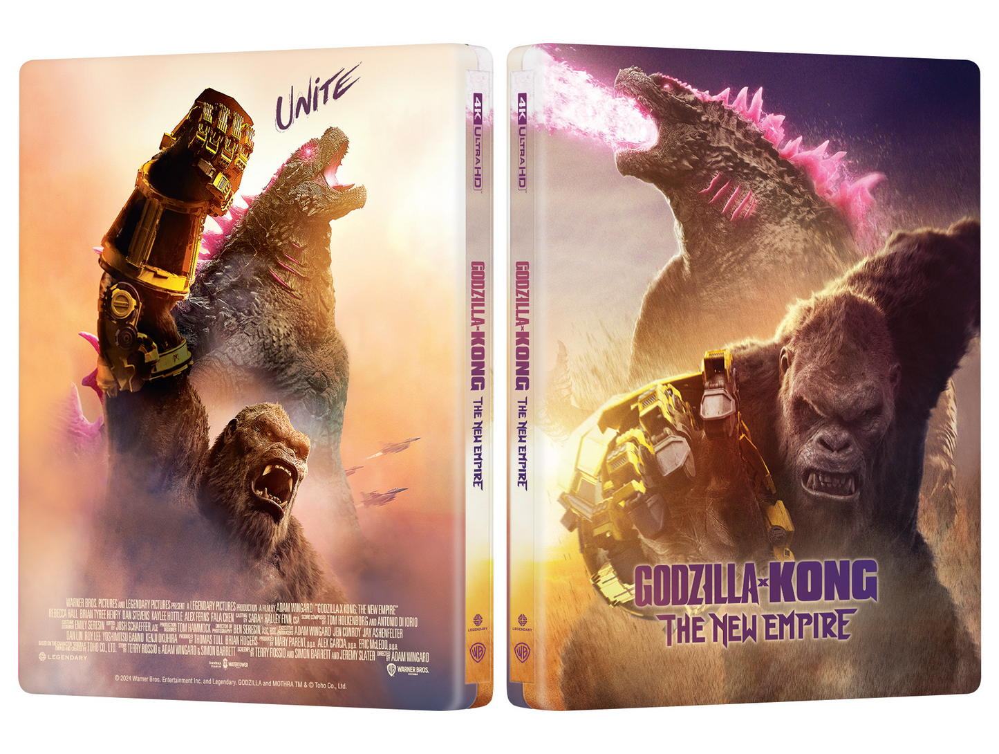 Godzilla x Kong: The New Empire 4K UHD Steelbook Manta Lab Exclusive ME#73 Full Slip