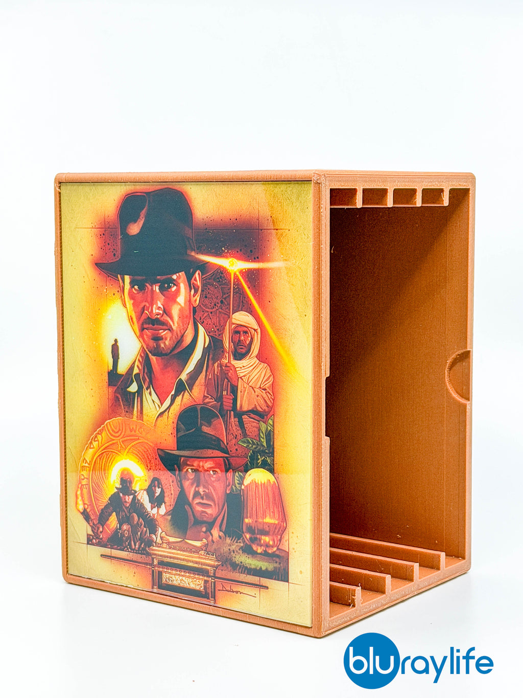 La relique de l'archéologue : Boîtier Steelbook 5" à l'aspect bois