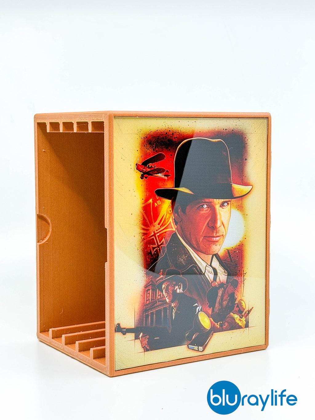 La relique de l'archéologue : Boîtier Steelbook 5" à l'aspect bois