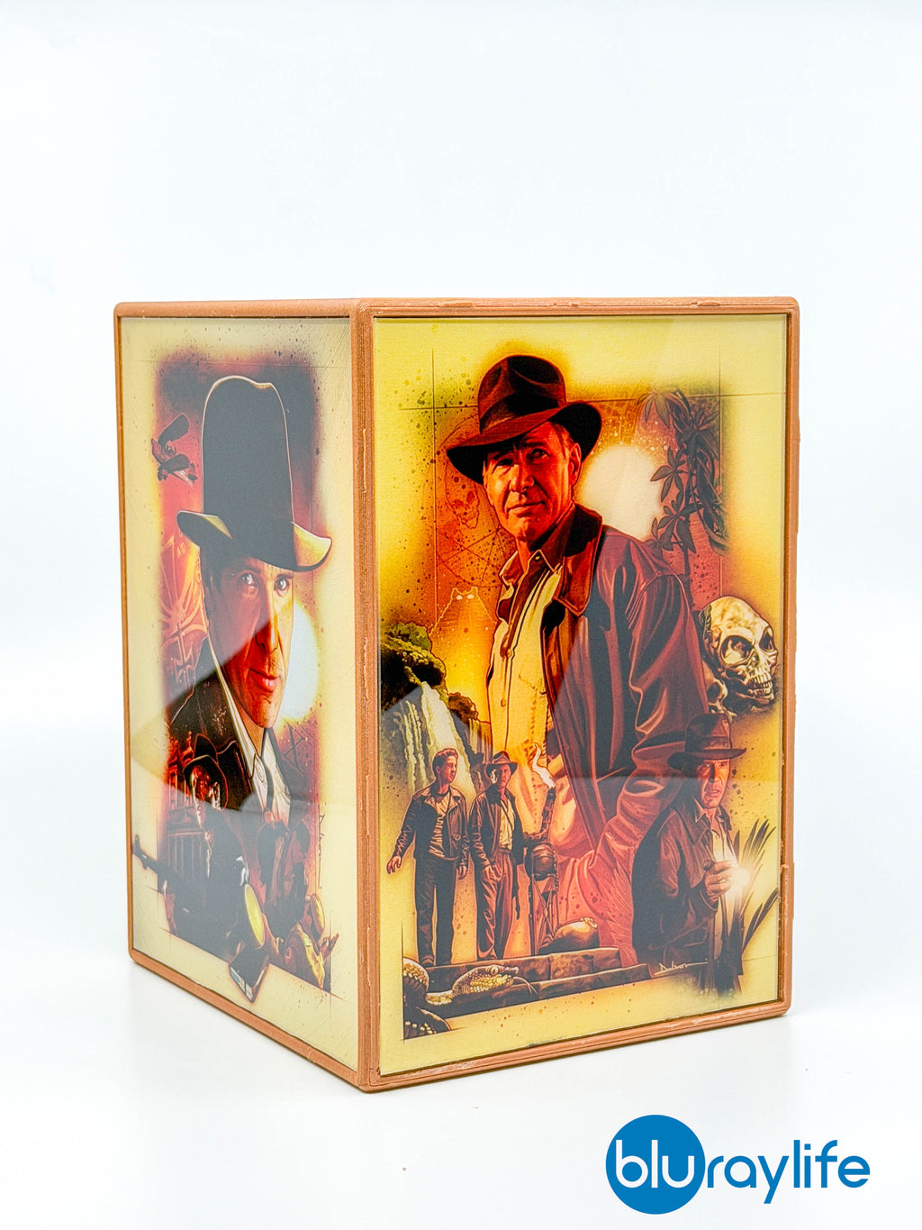 La relique de l'archéologue : Boîtier Steelbook 5" à l'aspect bois