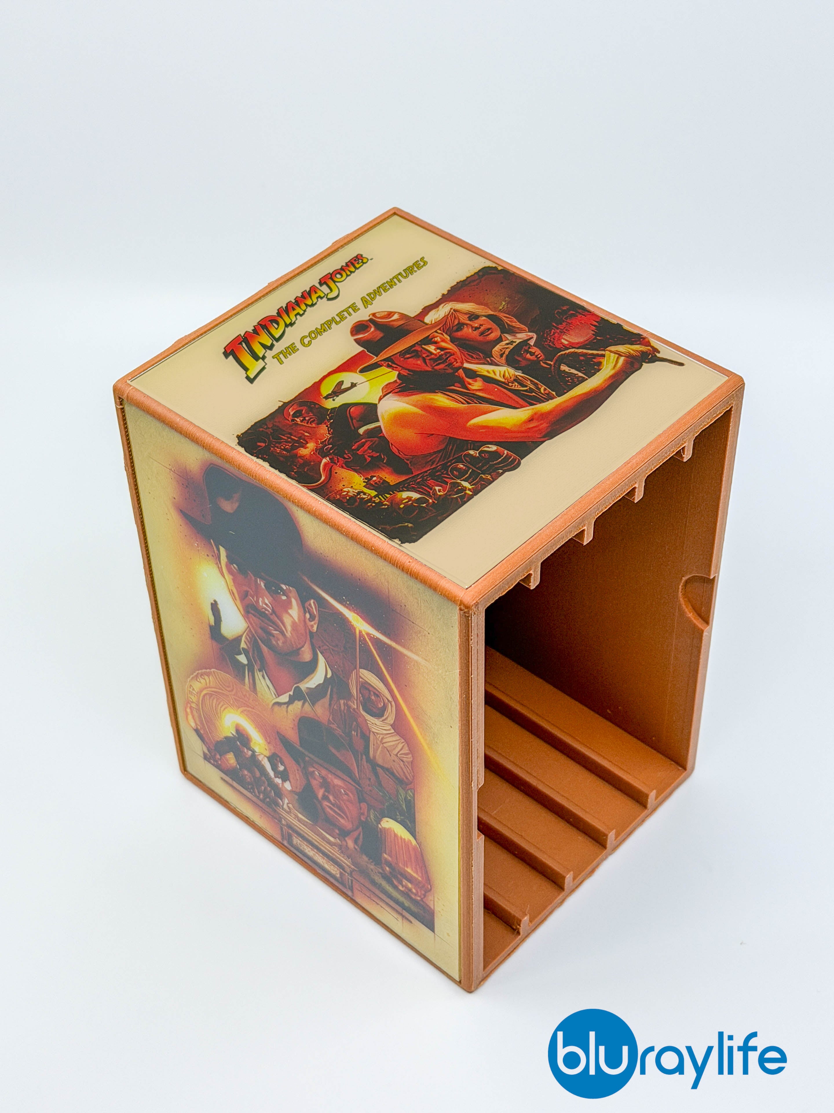 La relique de l'archéologue : Boîtier Steelbook 5" à l'aspect bois