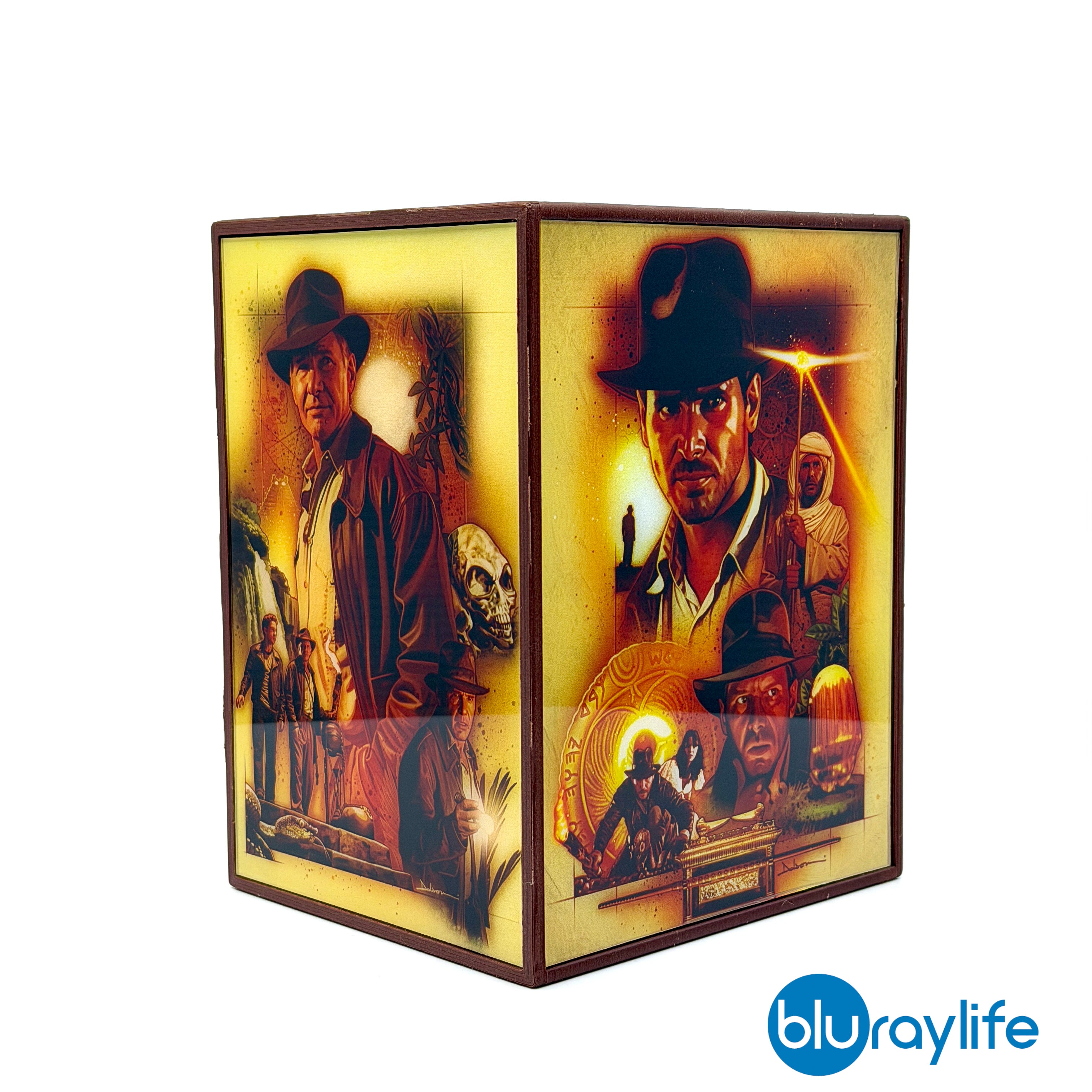 La relique de l'archéologue : Boîtier Steelbook 5" à l'aspect bois