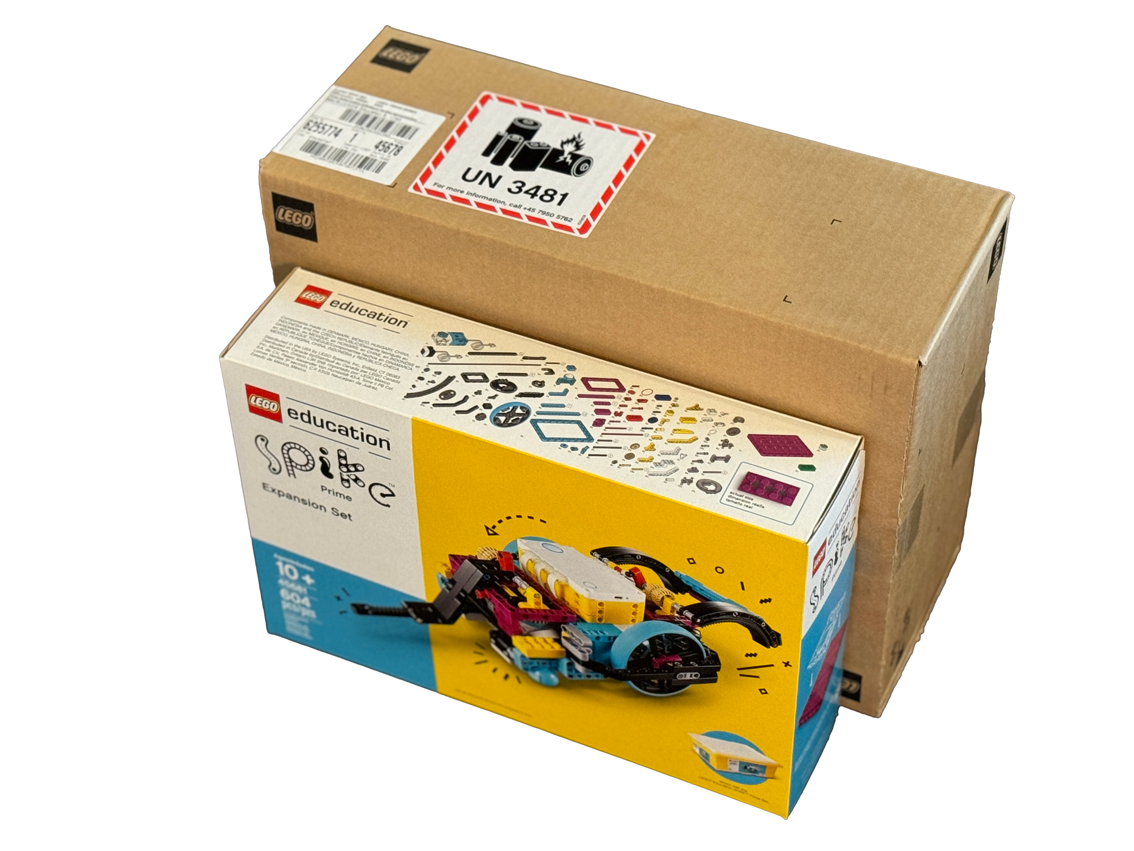 Ensemble LEGO® Education SPIKE™ Prime et extension (45678 et 45681)