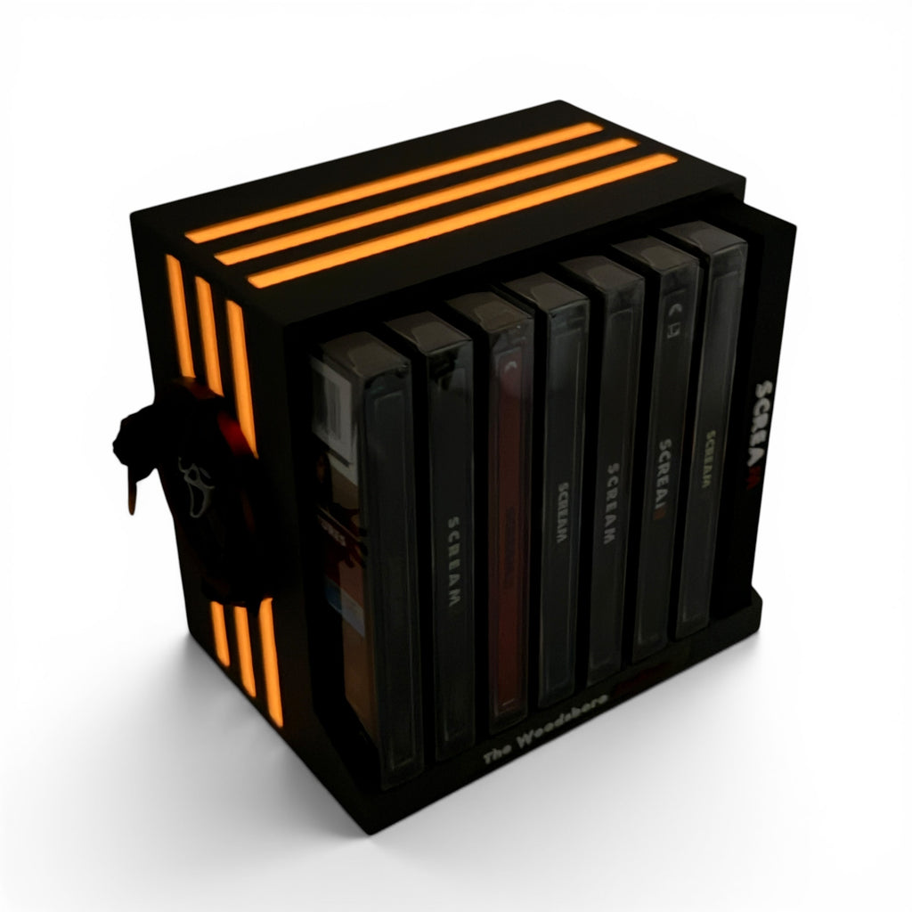 The Woodsboro Archive™ Inspired 8 Movie Steelbook Display Case
