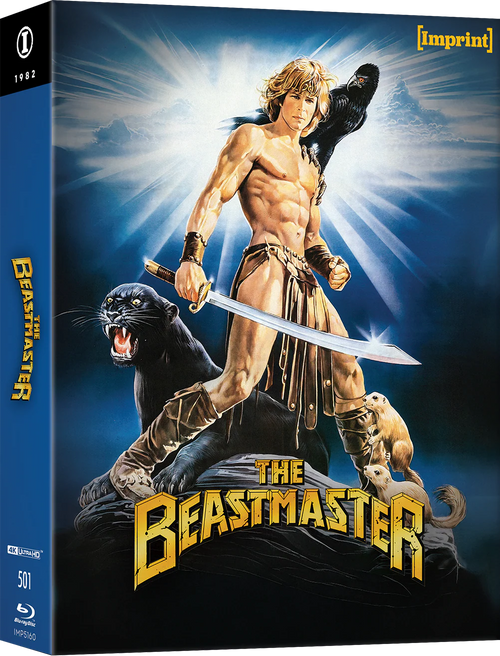 The Beastmaster (1982) 4K UHD Blu-ray Steelbook IImprint Collection #501 Limited Edition Lenticular Hardcase