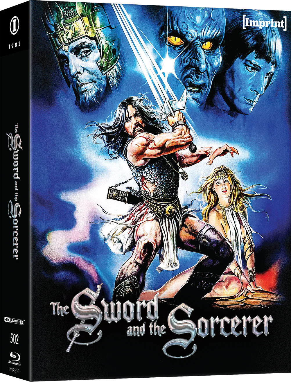 The Sword and The Sorcerer (1982) 4K UHD Blu-ray Steelbook IImprint Collection #502 Limited Edition Lenticular Hardcase