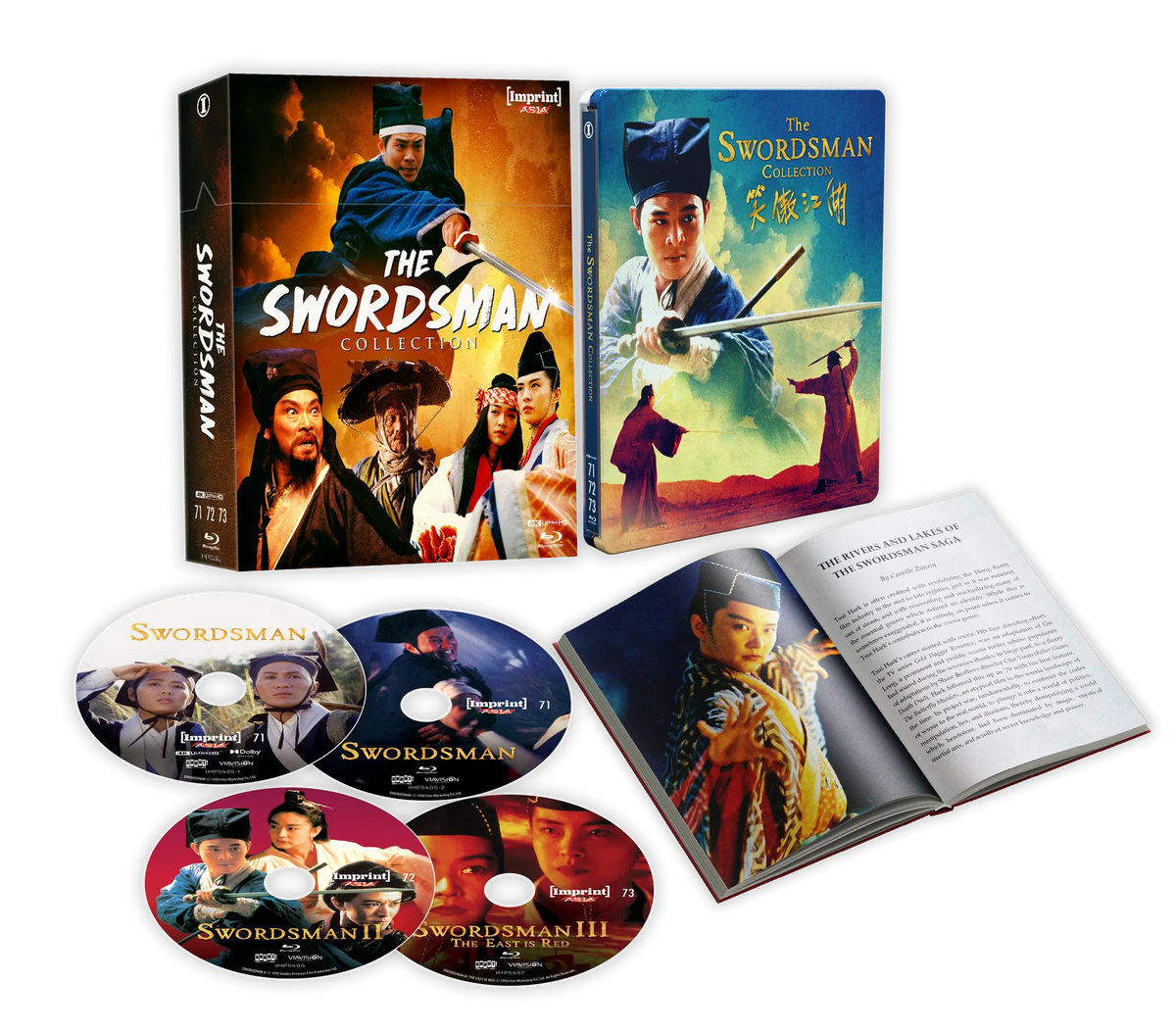 The Swordsman Collection (1990 - 1993) 4K UHD Blu-ray Steelbook