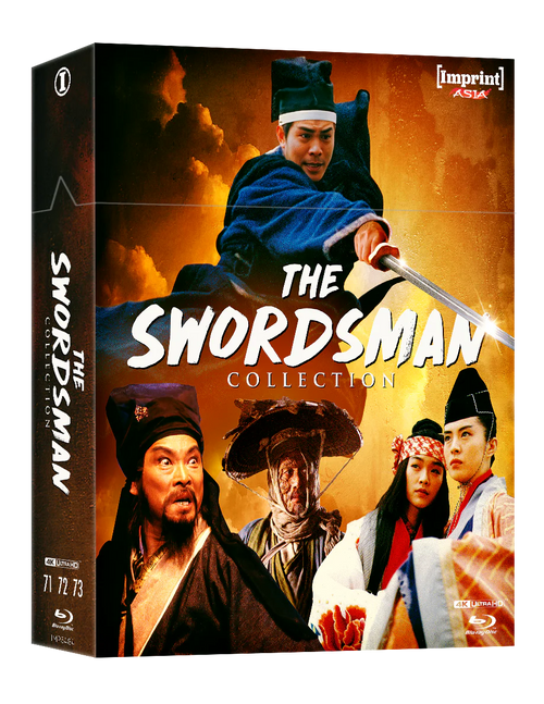 The Swordsman Collection (1990 - 1993) 4K UHD Blu-ray Steelbook Imprint Asia #71 - 73 Limited Edition Hardbox