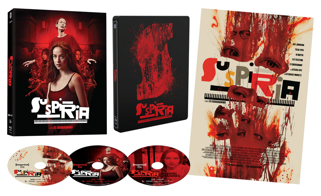 Suspiria (2018) 4K UHD Blu-ray Steelbook Imprint Collection #356 Limited Edition Lenticular Hardcase - PREORDER