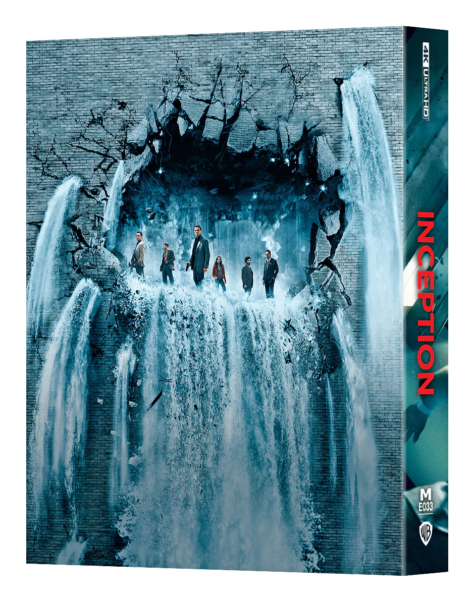 Inception 4K Blu-ray Steelbook Manta Lab Exclusive ME#33 HDN GB Précommande Double Slip Lenticulaire