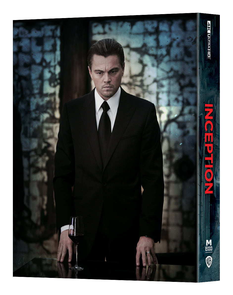 Inception 4K Blu-ray Steelbook Manta Lab Exclusive ME#33 HDN GB Pre-Order Full Slip