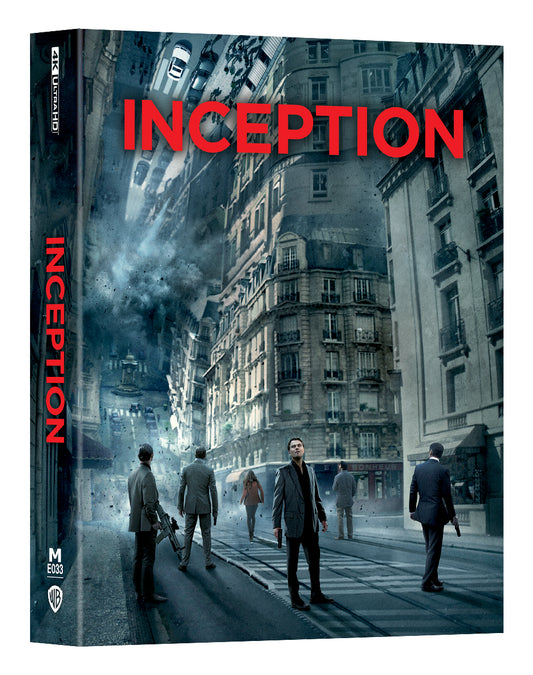 Inception 4K Blu-ray Steelbook Manta Lab Exclusive ME#33 HDN GB Pre-Order Full Slip