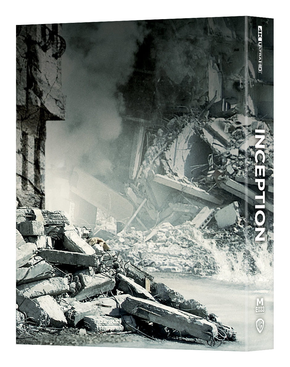 Inception 4K Blu-ray Steelbook Manta Lab Exclusive ME#33 HDN GB Pre-Order Lenticular Slip