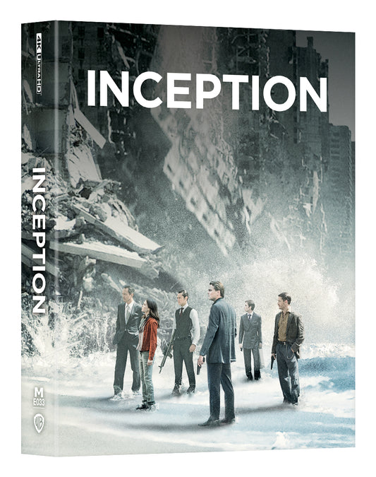 Inception 4K Blu-ray Steelbook Manta Lab Exclusive ME#33 HDN GB Pre-Order Lenticular Slip