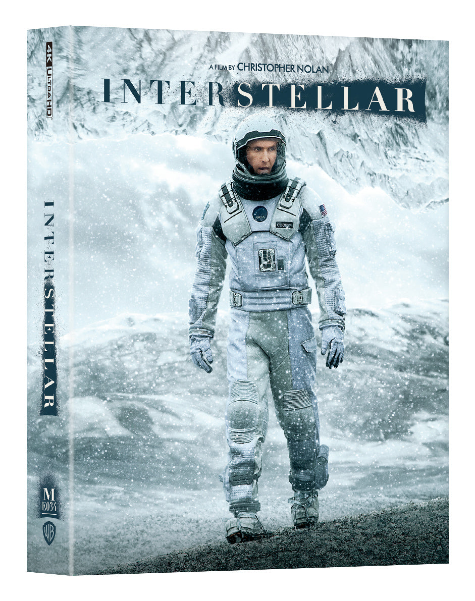 Interstellar Blu-ray 4K Steelbook Manta Lab Exclusive ME#34 Double Lenticular Slip