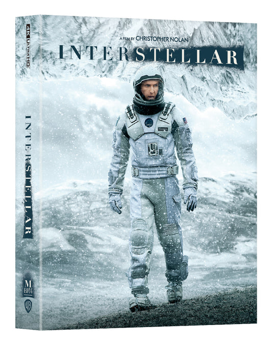 Interstellar 4K Blu-ray Steelbook Manta Lab Exclusive ME#34 Double Lenticular Slip