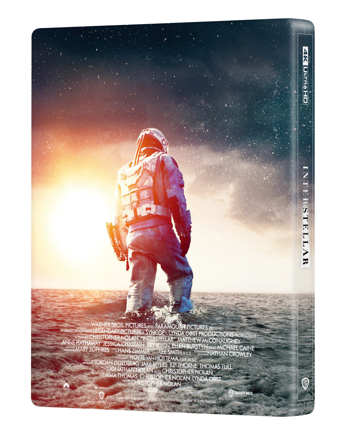 Interstellar 4K Blu-ray Steelbook Manta Lab Exclusive ME#34 Double Lenticular Slip