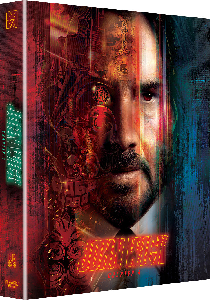 John Wick: Chapter 4 4K Steelbook NOVA MEDIA Exclusive No.44 HDN GB Pre-Order Lenticular Slip