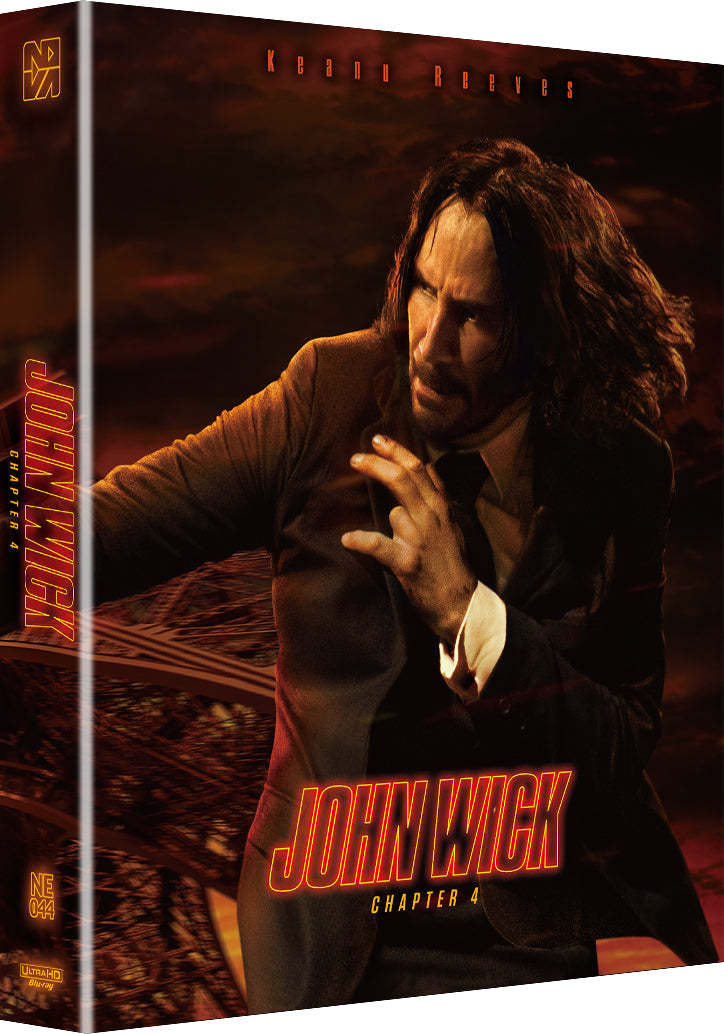 John Wick : Chapitre 4 Steelbook 4K NOVA MEDIA Exclusive N° 44 HDN GB Précommande avec fourreau complet