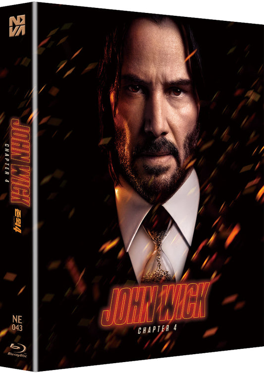 John Wick: Chapter 4 Blu-ray Steelbook NOVA MEDIA Exclusive No.43 Full Slip A