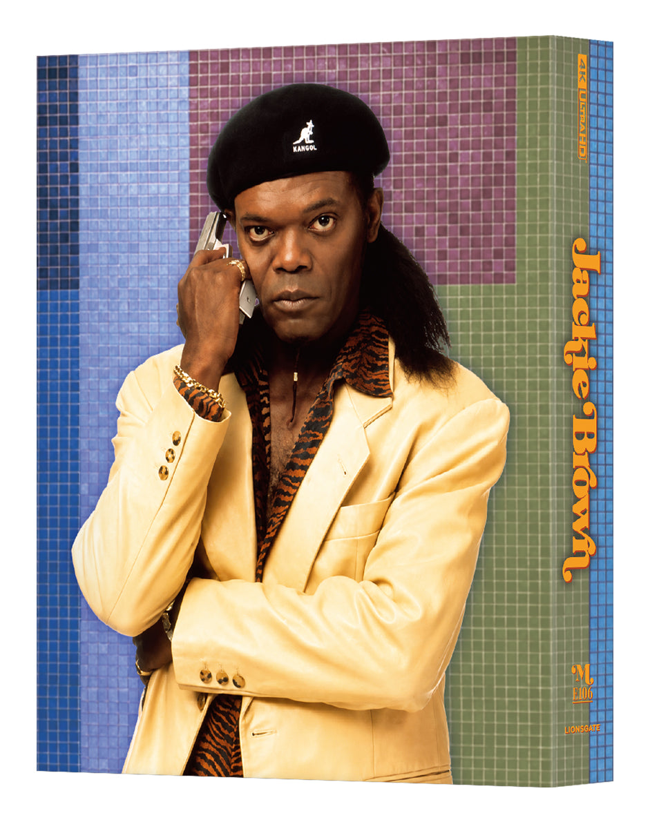 Jackie Brown 4K Blu-ray Steelbook Manta Lab Exclusive ME#106 Double Lenticular Full Slip B - PREORDER