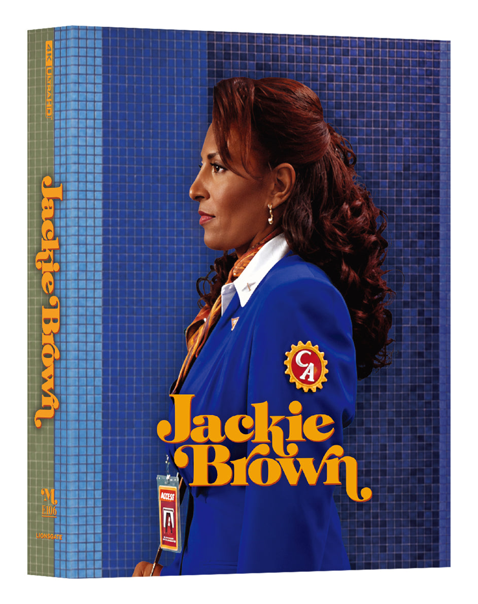 Jackie Brown 4K Blu-ray Steelbook Manta Lab Exclusive ME#106 Double Lenticular Full Slip B - PREORDER
