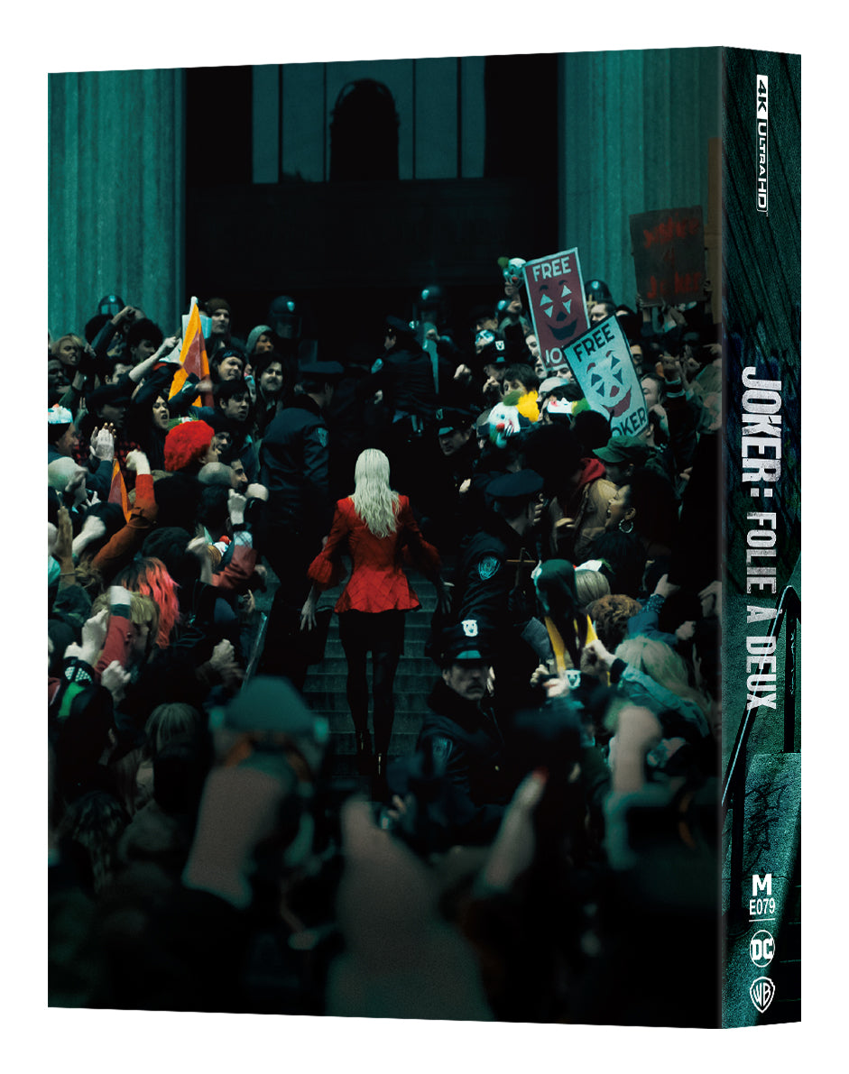 Joker : Folie à Deux 4K Blu-ray Steelbook Manta Lab Exclusive ME#79 Double Lenticulaire Full Slip A - PRÉCOMMANDE