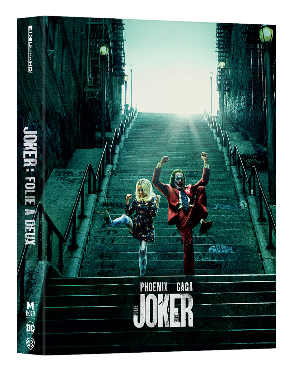 Joker : Folie à Deux 4K Blu-ray Steelbook Manta Lab Exclusive ME#79 Double Lenticulaire Full Slip A - PRÉCOMMANDE