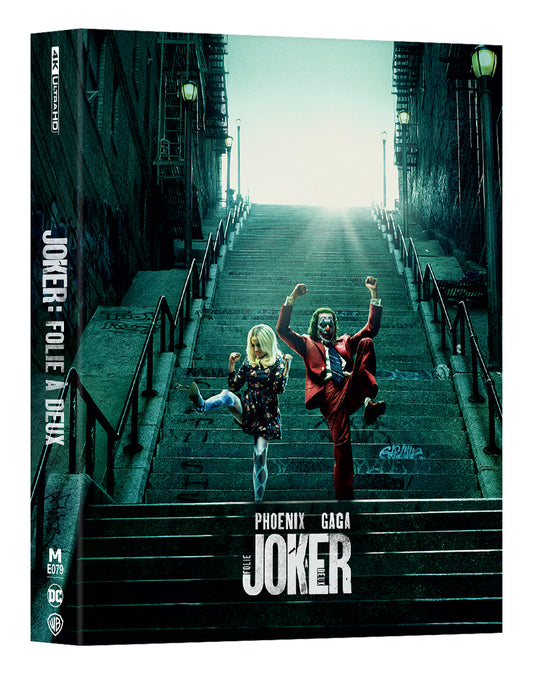 Joker: Folie à Deux 4K Blu-ray Steelbook Manta Lab Exclusive ME#79 Double Lenticular Full Slip A - PREORDER
