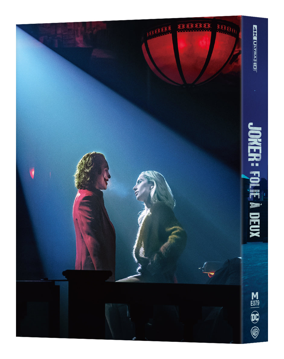 Joker : Folie à Deux 4K Blu-ray Steelbook Manta Lab Exclusive ME#79 Double Lenticulaire Full Slip B - PRÉCOMMANDE