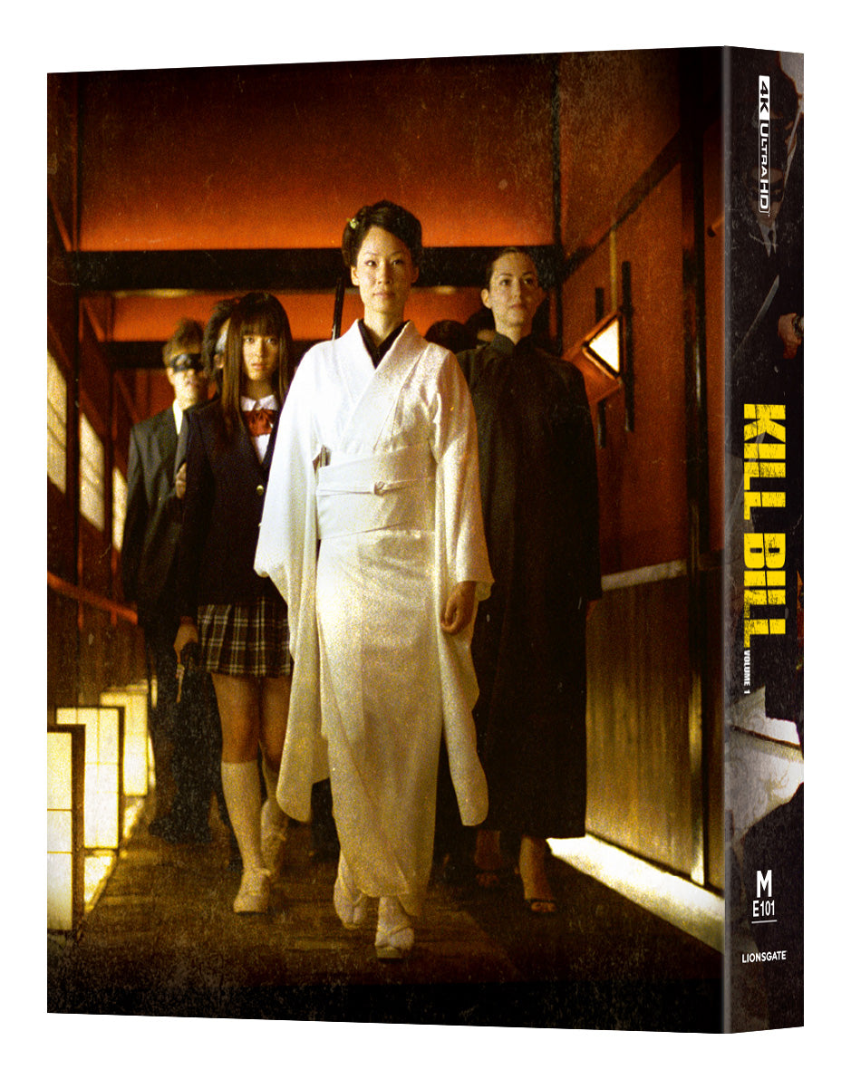 Kill Bill Vol.1 4K Blu-ray Steelbook Manta Lab Exclusive ME#101 Double Lenticular Full Slip A - PREORDER