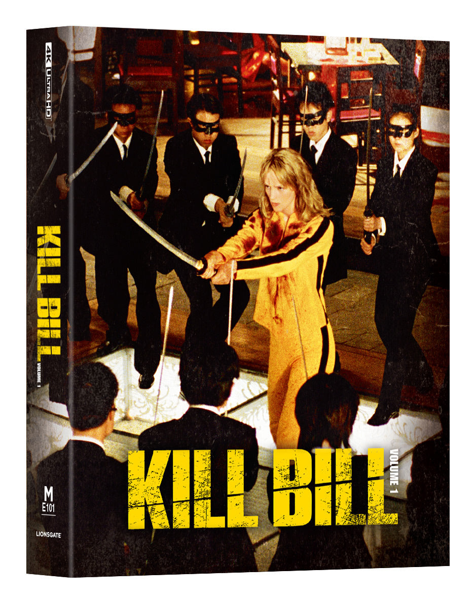 Kill Bill Vol.1 4K Blu-ray Steelbook Manta Lab Exclusive ME#101