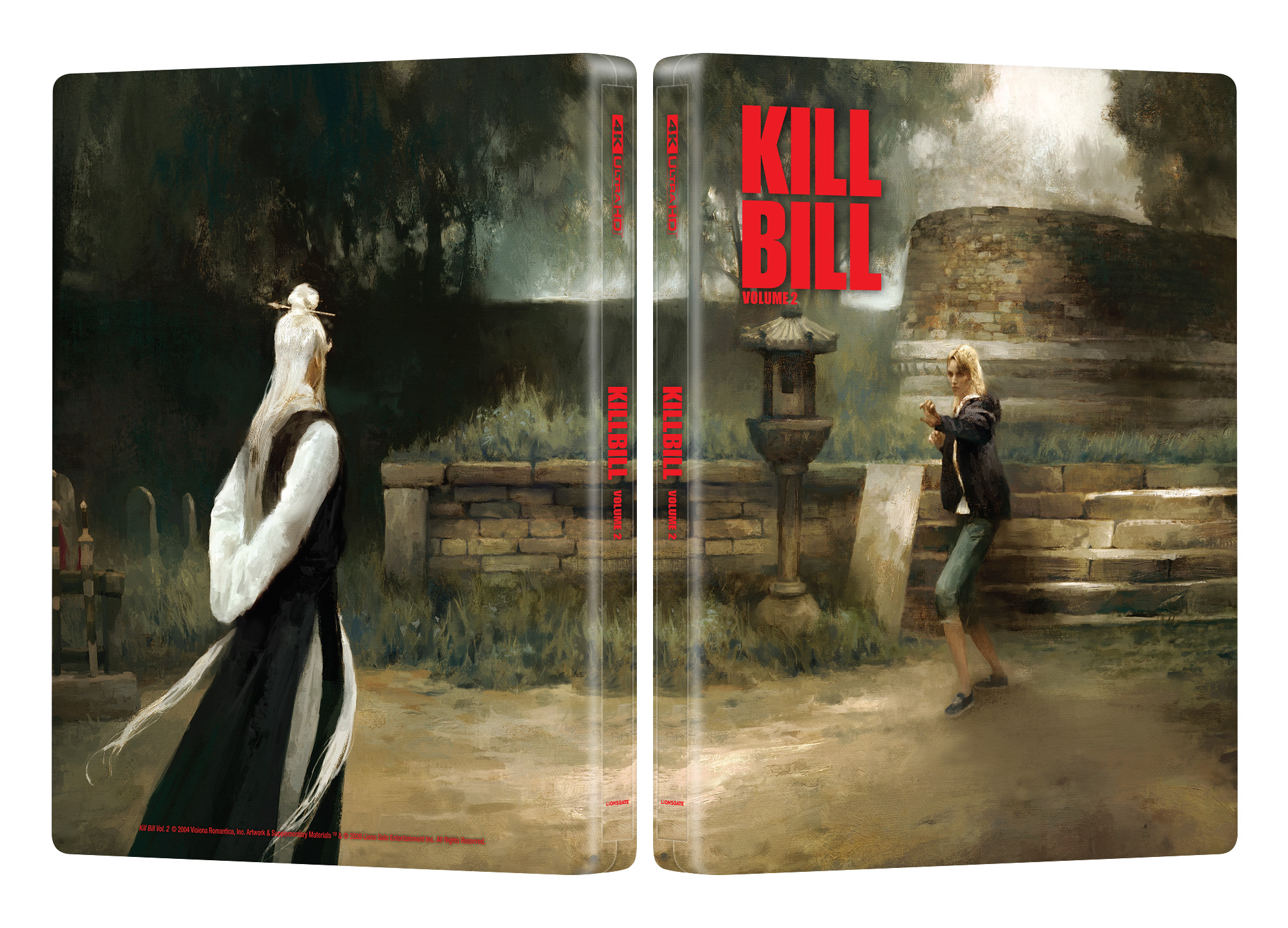 Kill Bill Vol.2 4K Blu-ray Steelbook Manta Lab Exclusive ME#102 One Click Box Set - PREORDER