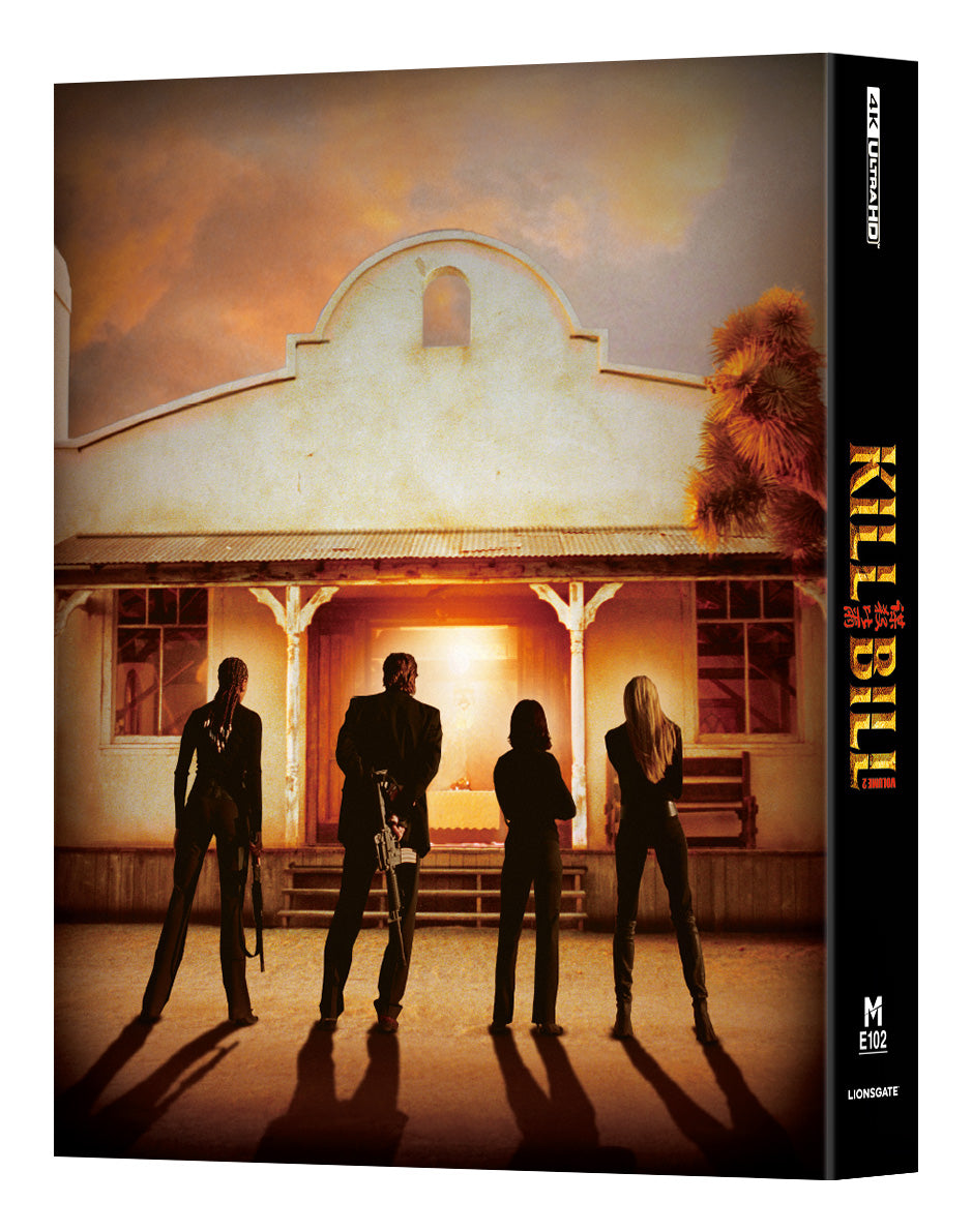 Kill Bill Vol.2 4K Blu-ray Steelbook Manta Lab Exclusive ME#102 Double Lenticular Full Slip B - PREORDER