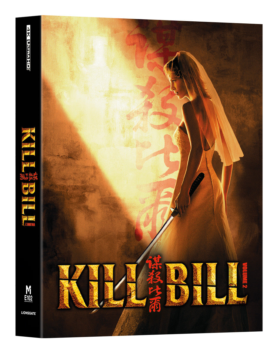 Kill Bill Vol.2 4K Blu-ray Steelbook Manta Lab Exclusive ME#102 Double Lenticular Full Slip B - PREORDER