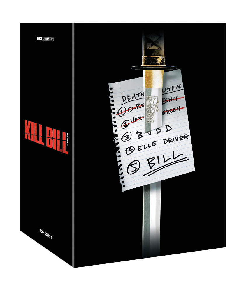 Kill Bill Vol.2 4K Blu-ray Steelbook Manta Lab Exclusive ME#102 One Click Box Set - PREORDER