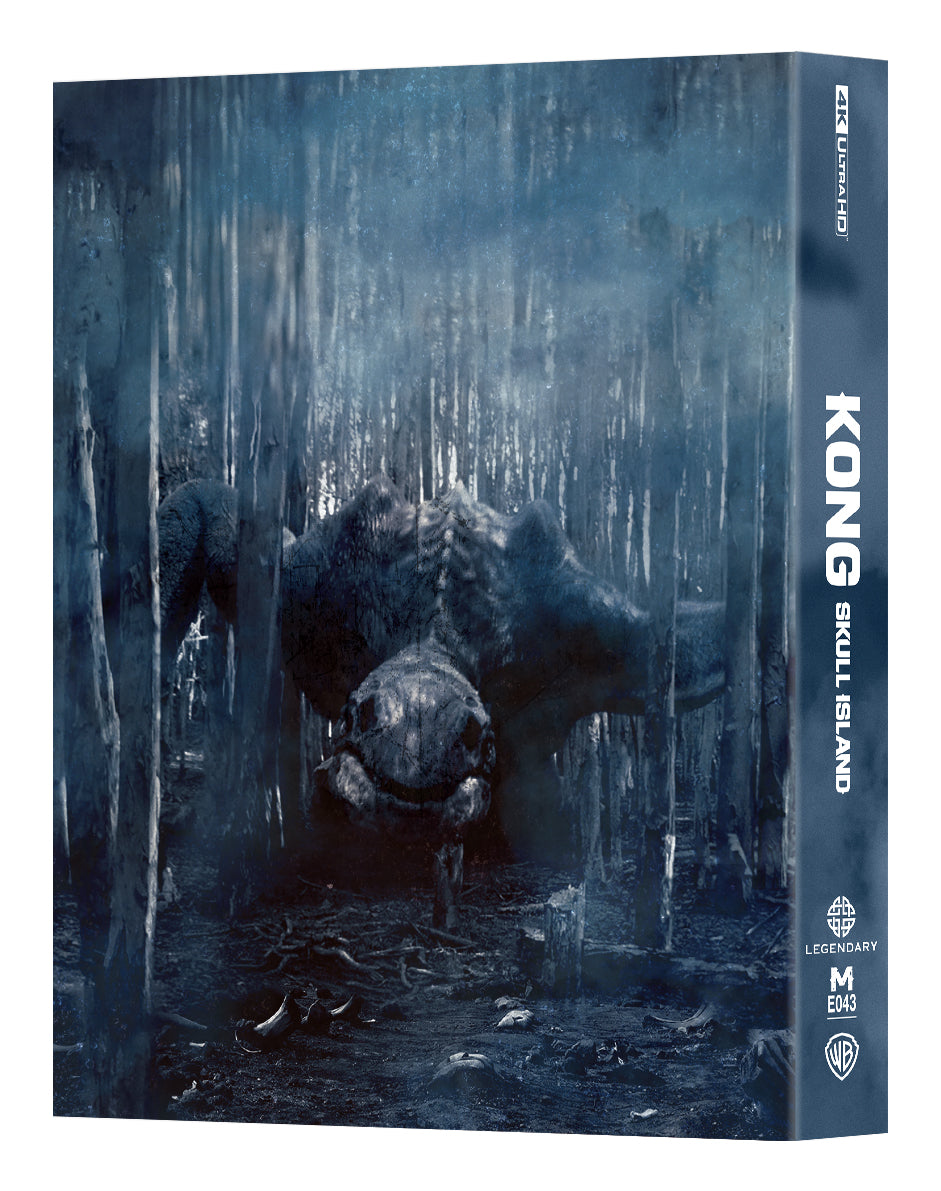 Kong : Skull Island 4K Blu-ray Steelbook Manta Lab Exclusive ME#43 Double Lenticulaire Fourreau Intégral B