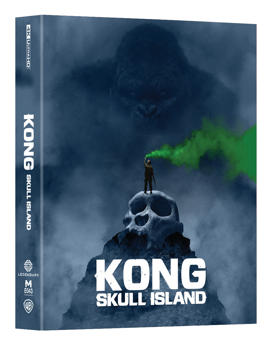 Kong : Skull Island 4K Blu-ray Steelbook Manta Lab Exclusive ME#43 Double Lenticulaire Fourreau Intégral B