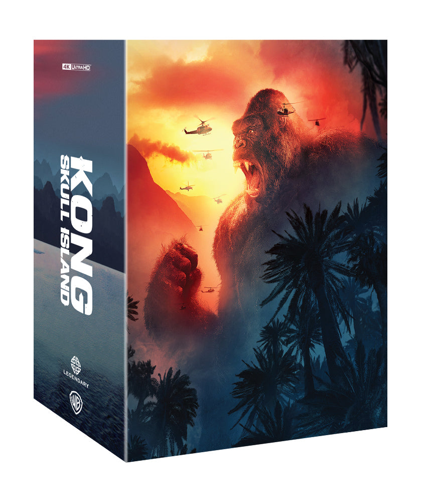 Kong : Skull Island 4K Blu-ray Steelbook Manta Lab Exclusive ME#43 Coffret One Click - *NUMÉRO BAS #007*