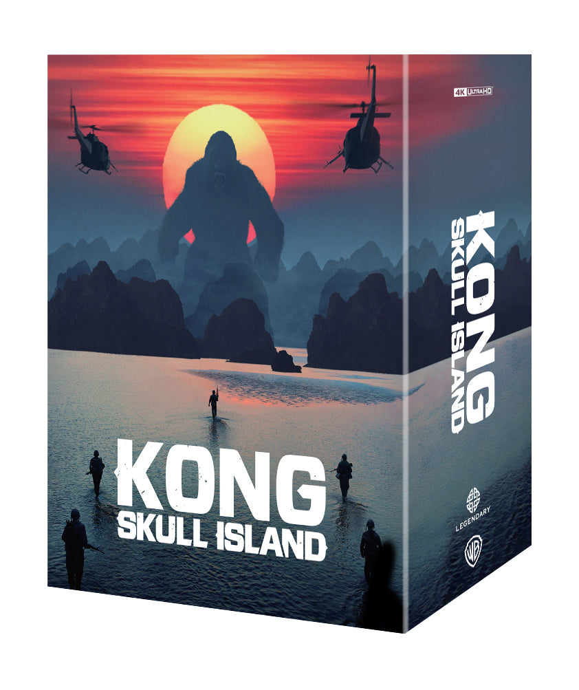 Kong : Skull Island 4K Blu-ray Steelbook Manta Lab Exclusive ME#43 Coffret One Click - *NUMÉRO BAS #007*