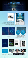 Ghost In The Shell 4K Blu-ray Steelbook I've Entertainment Exclusive Lenticular Full Slip (Type A) - PREORDER