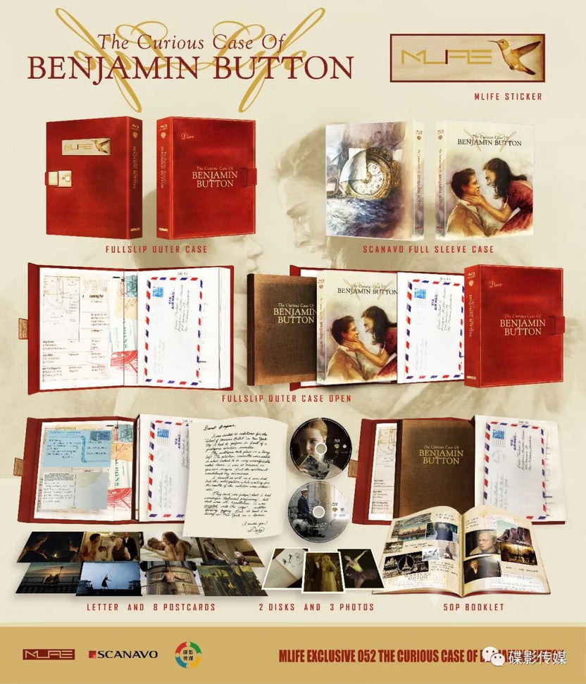 The Curious Case of Benjamin Button Blu-ray MLIFE #052 Limited Edition ...