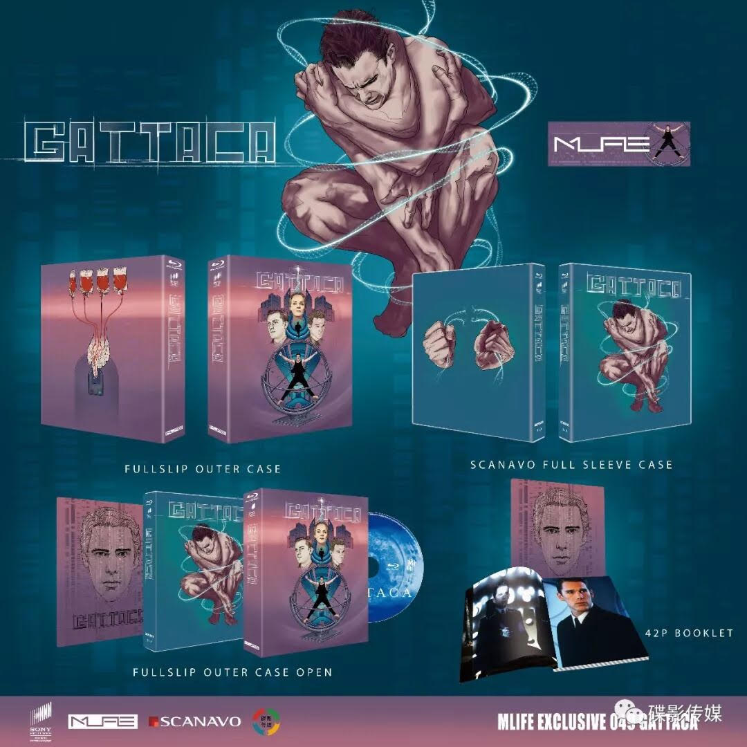 Gattaca Blu-ray MLIFE #049 Limited Edition