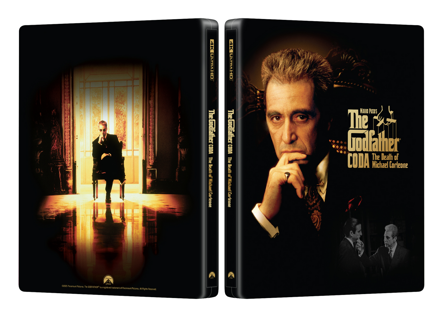 The Godfather Part 3 4K Blu-ray Steelbook Manta Lab Exclusive ME#88 One Click Box Set - PREORDER