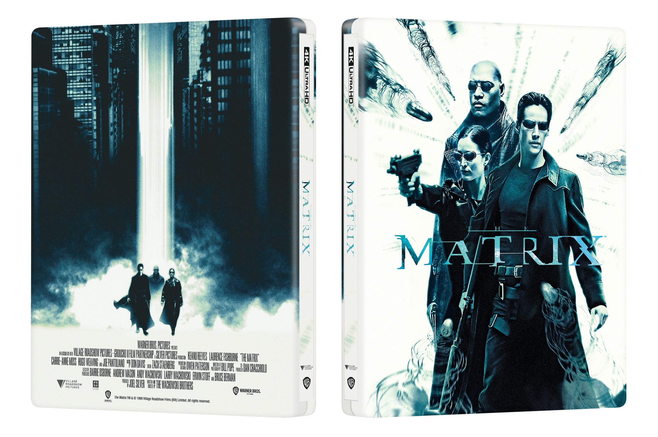One Click Box Matrix 4K Blu-ray Steelbook Manta Lab Exclusive ME#45 One Click Box Se