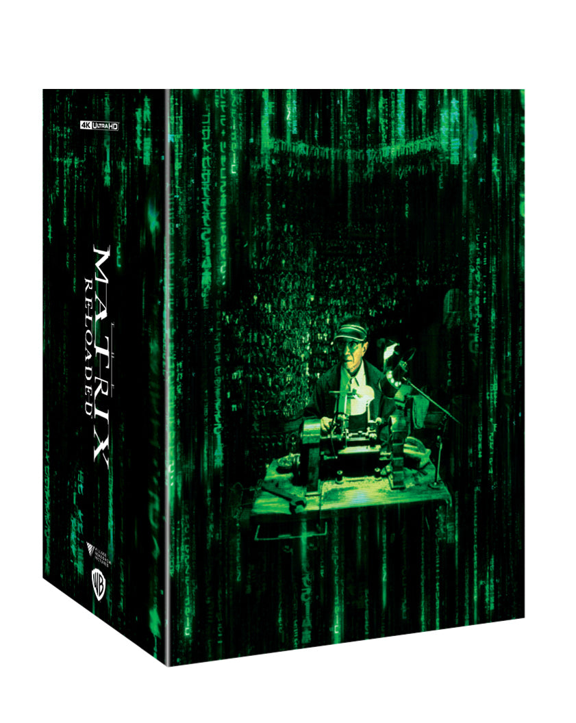 The Matrix Reloaded 4K Blu-ray Steelbook Manta Lab Exclusive ME#46 One Click Box Set