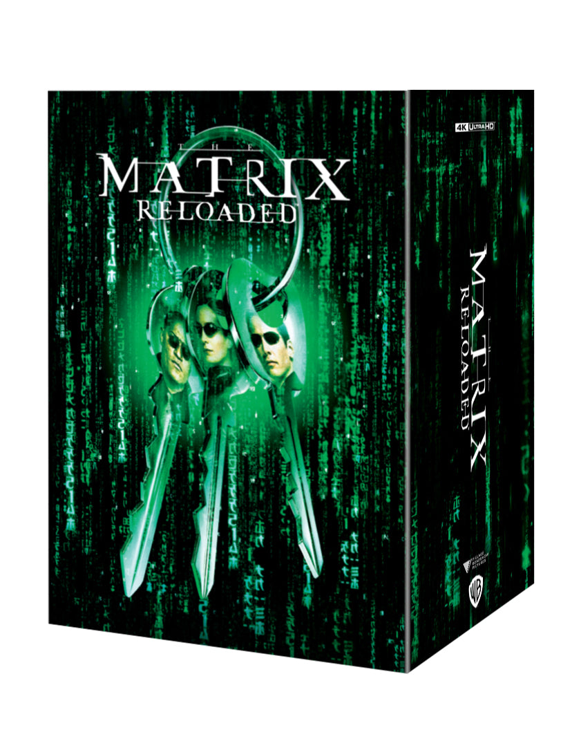 The Matrix Reloaded 4K Blu-ray Steelbook Manta Lab Exclusive ME#46 One