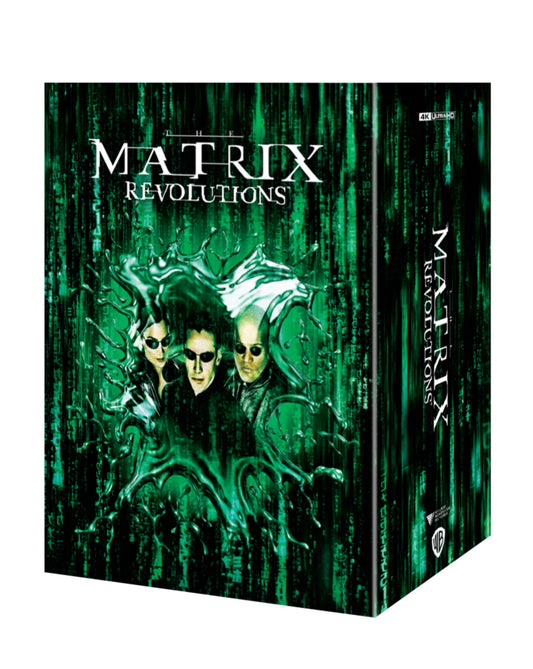 The Matrix Revolutions 4K Blu-ray Steelbook Manta Lab Exclusive ME#47 HDN GB Pre-Order One Click