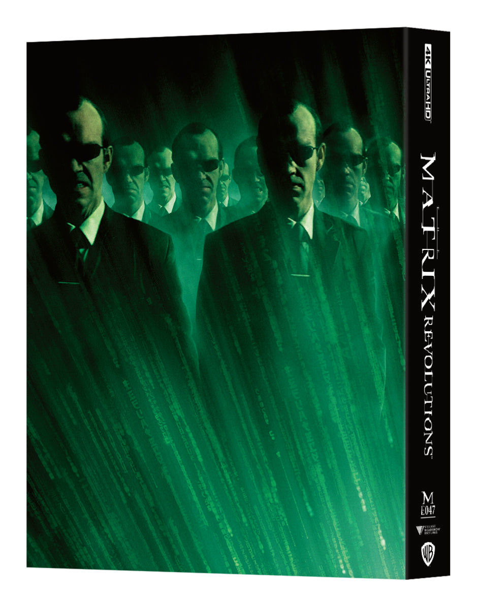 The Matrix Revolutions 4K Blu-ray Steelbook Manta Lab Exclusive ME#47 HDN GB Pre-Order Double Lenticular Slip